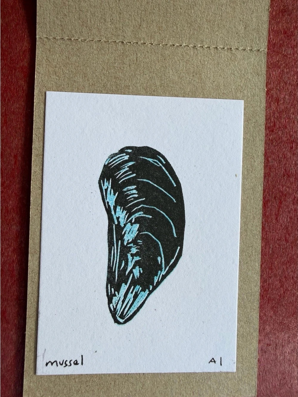 Incardi Mini Print - Mussel